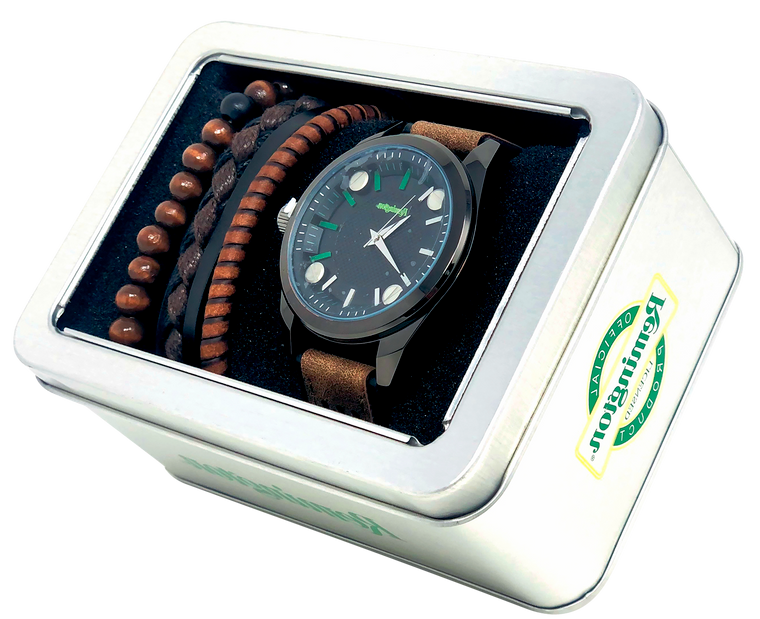 Remington by Camp Co RMWST6 Remington Watch/Bracelet Gift Set Remington Green