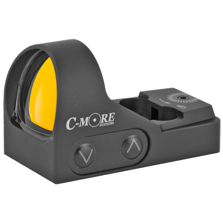 C-More Systems RTS V5 Red Dot, 6MOA, Black RTS2B-6 V5 Hardened Electronics w/ Motion Sensing System & Auto Off