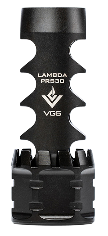 VG6 Precision Lambda PRS 30 Muzzle Brake 7.62mm 5/8"-24 Thread Stainless Steel