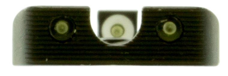 TruGlo TG231MP1W Tritium ProBlack | Green Tritium White Outline Front Sight Green Tritium Rear Sight