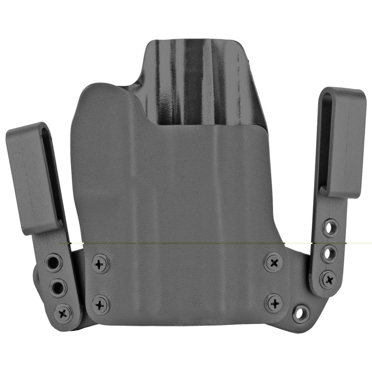 BlackPoint Tactical Mini Wing IWB Holster, RH, Black Kydex, 118692 