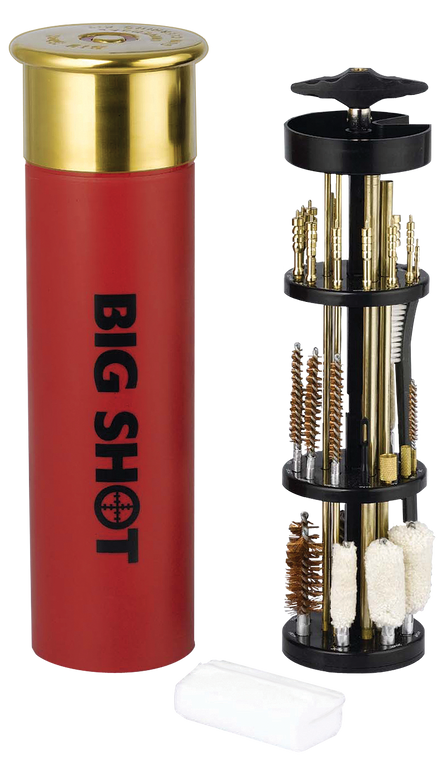 PSP BSGCK89 Big Shot Cleaning Kit Multi-Caliber Multi-Gauge/89 Pieces/Red Polypropylene Case