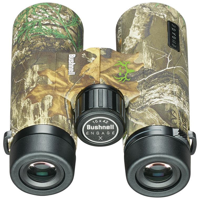 Bushnell BENX1042RB Engage 10x 42mm .63" Eye Relief Realtree Edge Camo Rubber Armor Roof Prism"" 