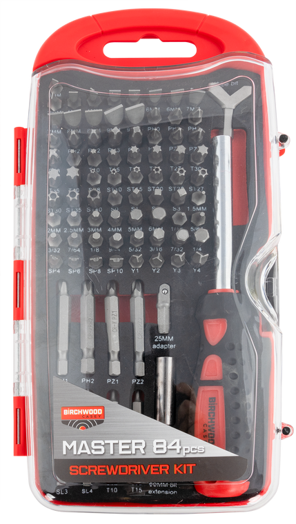 Birchwood Casey 84 Piece Master Gunsmithing Screwdriver Set