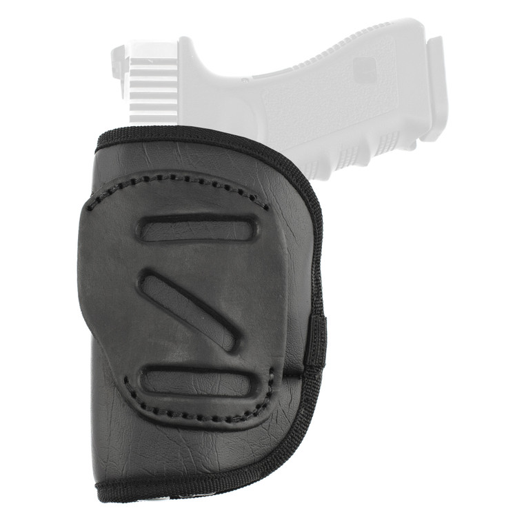 Tagua THE WEIGHTLESS HOLSTERS FOUR-IN-ONE HOLSTER, IWB Holster, RH, TWHS-H4-710 Black Synthetic Leather, Fits J Frame Revolvers 