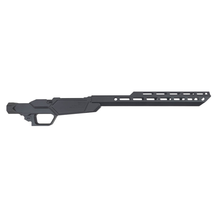 Sharps Bros Heatseeker Chassis Ruger American Ranch 450 Bushmaster 14" Handguard Aluminum Black