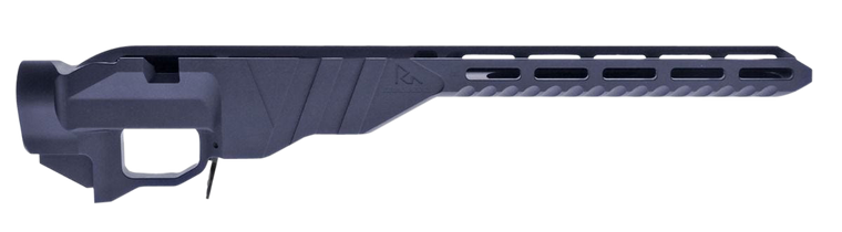 Rival Arms RA90RM01C R-700 Precision Chassis System Satin Gray Aluminum Remington 700 SA