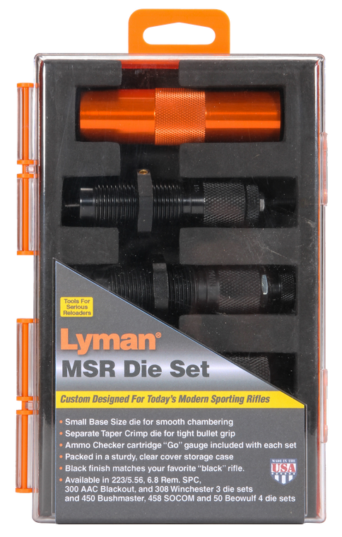 Lyman 7690102 MSR Precision Die System 3-Die Set 6.8 Remington 