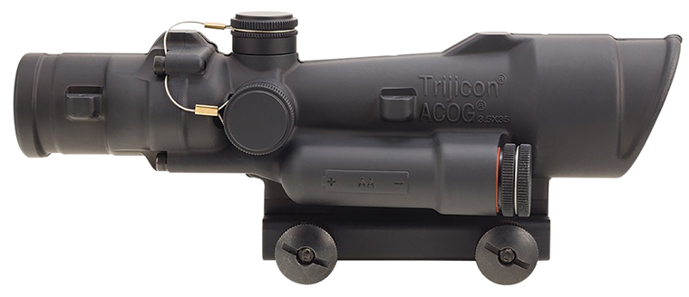 Trijicon 3.5x35 LED Battery Acog Rifle Scope Matte, .308 Green Crosshair, w/ Picatinny Adapter