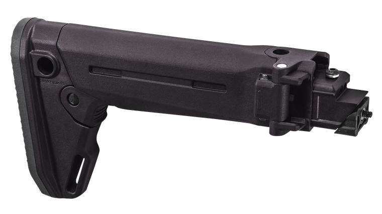 Magpul MAG585-PLM ZHUKOV-S Stock Folding Right Side Plum Synthetic for AK-Platform