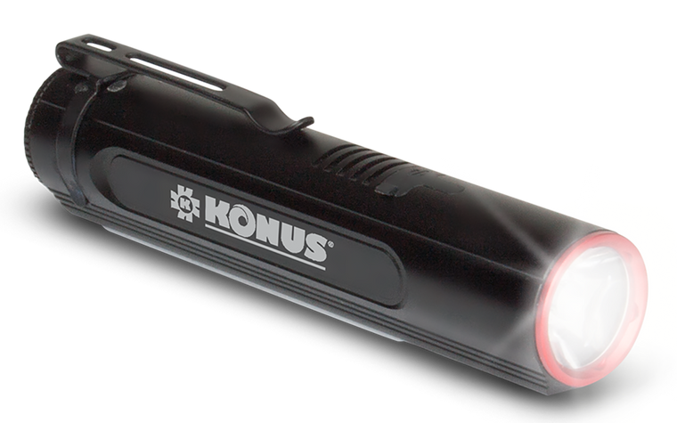 Konus 3930 KonusLight 2K Black Aluminum White LED 500/1000/2000 Lumens