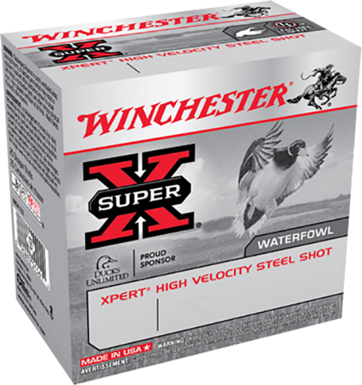 Winchester Ammo WEX123 Super X Xpert High Velocity 12 Gauge 2.75" 1 1/16 oz 1550 fps 3 Shot 25ea 