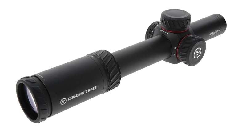 Crimson Trace 0101100 Hardline Pro Black 1-6x24mm 30mm Tube Illuminated Competition Reticle