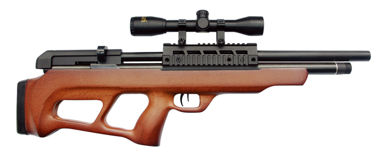 Beeman PCP Underlever Pellet Air Rifle Wood with Scope