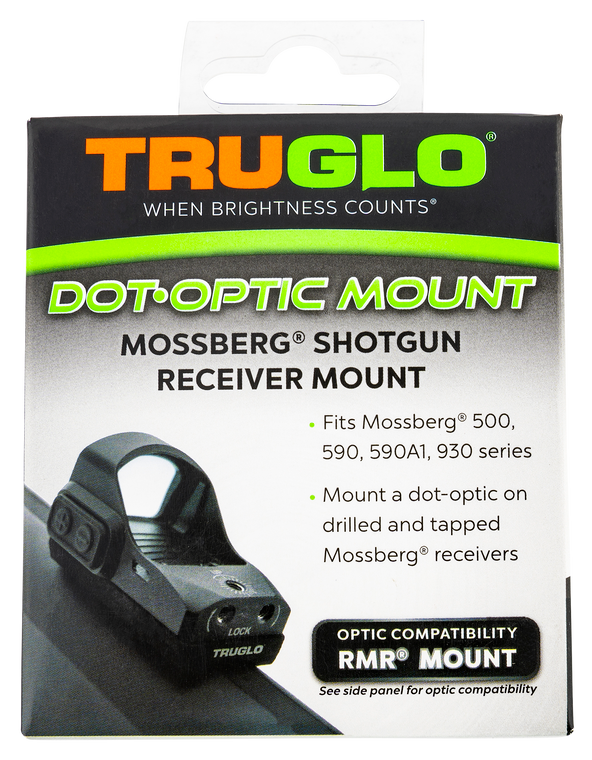 TruGlo TGTG8955M2 Red•Dot Sight MountSteel Black for Mossberg