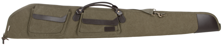 Heritage Cases 54352 North Plattemade of Olive Cotton Canvas with Leather Trim, Brushed Tricot Lining & Lockable Zipper 52" L Heritage Cases 54352 North Plattemade of Olive Cotton Canvas with Leather Trim, Brushed Tricot Lining & Lockable Zipper 52" L
