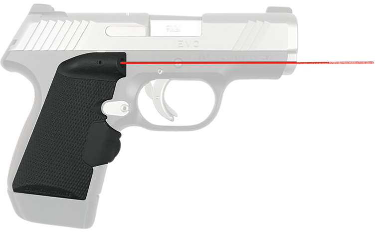 Crimson Trace LG410 Lasergrips5mW Red Laser with 633nM Wavelength & Black Finish for Kimber EVO SP