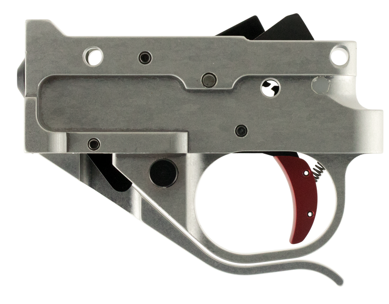Timney Triggers 10222C16 Replacement TriggerSingle-Stage Curved Trigger with 2.75 lbs Draw Weight & Silver/Black Finish for Ruger 10/22