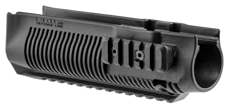 FAB Defense FXPR870 PR-870 Rail System 7.30" Made of Polymer with Black Finish & Picatinny Rails for Remington 870