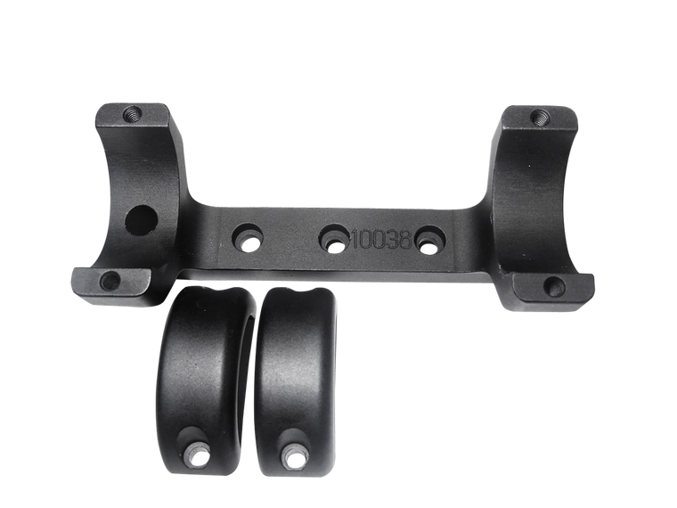 DNZ Products Game Reaper 1-Piece Scope Base with 30mm Integral Rings CVA Optima Elite, Apex Rifle Matte Black High