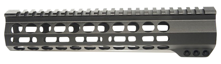 Bowden Tactical J23010 Foundation Handguard 10" M-LOK Made of Black Anodized Aluminum Includes Barrel Nut for AR-Platform