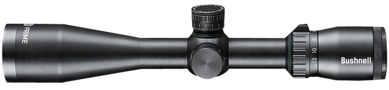 Bushnell Prime Multi-Turret Straight Wall Rifle Scope 1" Tube 3-12x 40mm Multi-X Reticle Matte Black