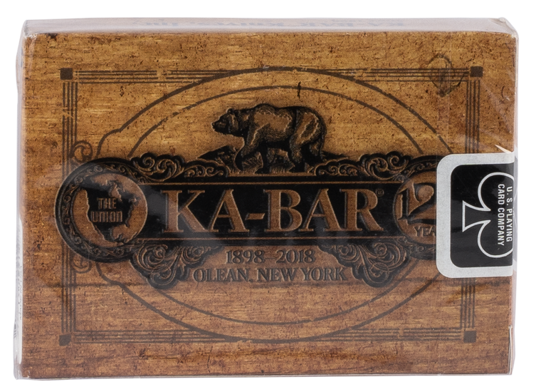 Ka-Bar 9914 Ka-Bar Playing Cards Multi-Color 3.50" Doubles as Trail Markers