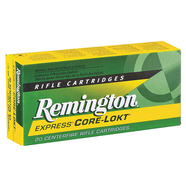 Remington Core-Lokt Ammunition 30-40 Krag 180 Grain Pointed Soft Point Core-Lokt 20RD