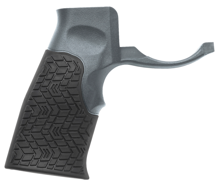 Daniel Defense 2107105177012 Pistol Grip Tornado Made of Polymer With Tornado Gray Textured Finish for AR-15