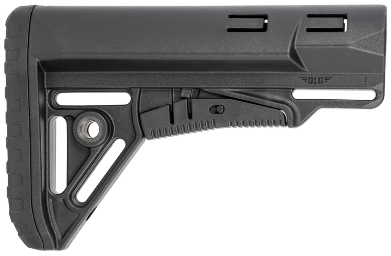 NcStar VG129 Sharp Mil-Spec StockBlack Synthetic Collapsible