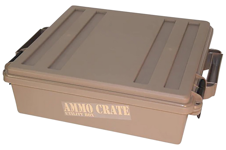 MTM Ammo Crate Polymer Dark Earth 4.50" Deep
