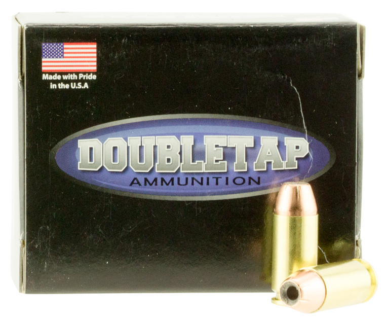 DoubleTap Ammunition 40200CE Hunter Self Defense 40 S&W 200 gr Jacketed Hollow Point (JHP) 20 Per Box/ 50 Cs