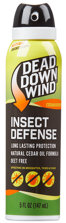 Dead Down Wind 13700 Insect DefenseCedar Scent 5 oz Aerosol Repels Mosquitos, Ticks & Fleas