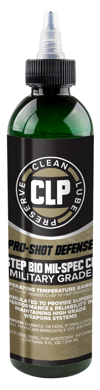 Pro-Shot 1 Step Mil-Spec CLP Bore Cleaning Solvent, Lubricant, Rust Preventative