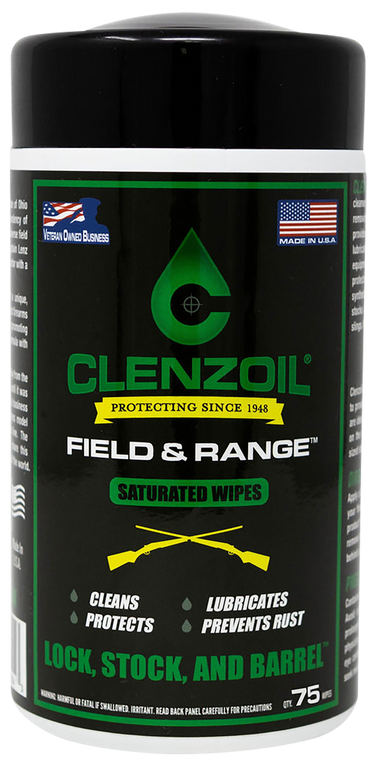 Clenzoil 2243 Field & RangeWipes 50 Count