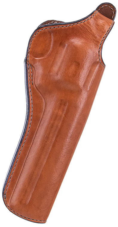 Bianchi 12678 111 Cyclone Belt Holster Size 03 OWB Open Bottom Style made of Leather with Tan Finish, Strongside/Crossdraw & Belt Loop Mount Type fits 4" Barrel S&W K-Frame for Right Hand