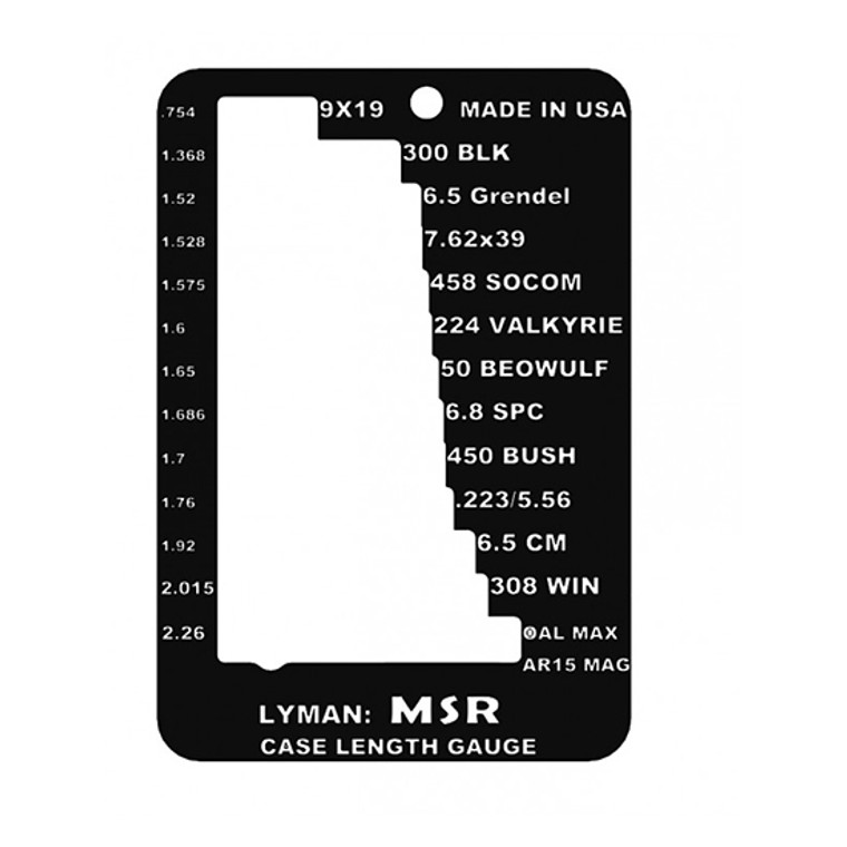 Lyman E-Zee Case Length Gauge MSR