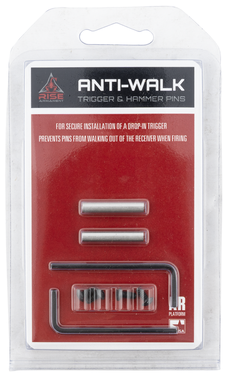 Rise Armament Anti-Walk Hammer, Trigger Pins AR-15