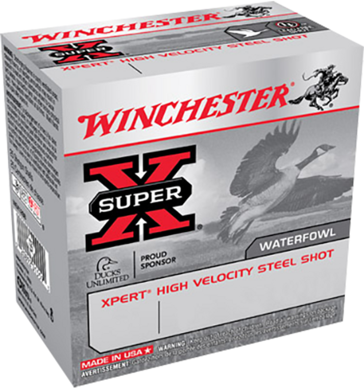 Winchester Ammo WEX12H4 Super X Xpert High Velocity 12 Gauge 2.75" 1 1/8 oz 1400 fps 4 Shot 25ea 