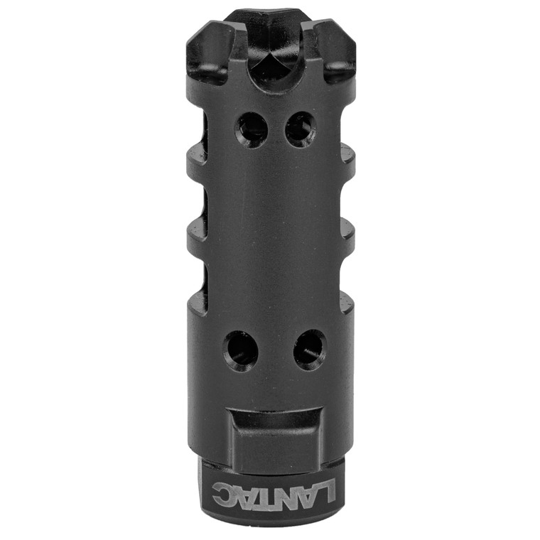 Lantac Dragon Muzzle Brake with Gemtech Quick Detach Suppressor Mount Stainless Steel Nitride