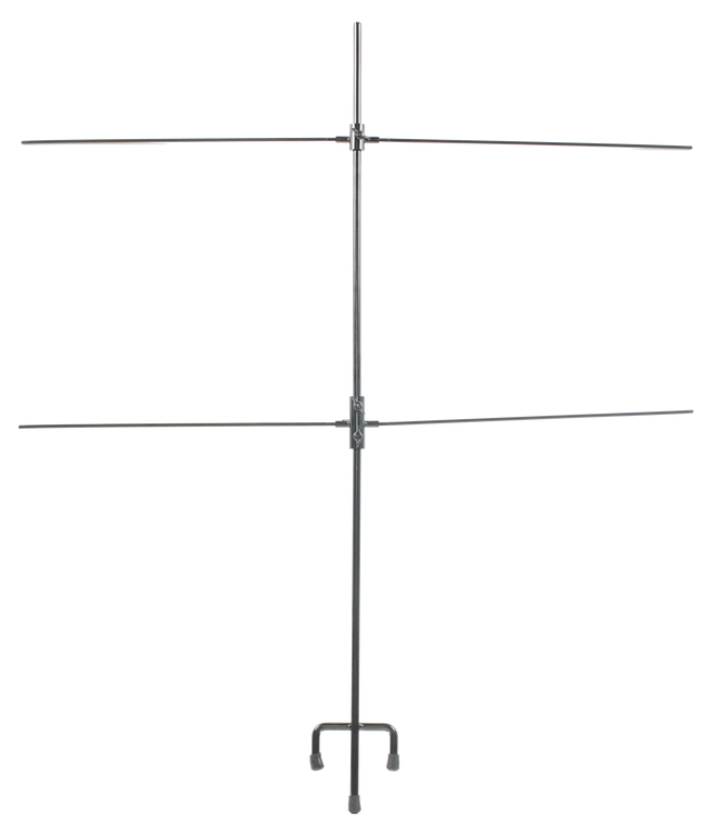 SME SMETGTST Double Paper Target Stand Standing Steel Standing Includes 8 Metal Clips