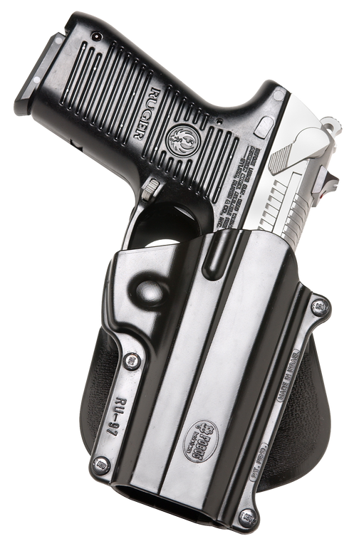 Fobus RU97 Passive Retention Standard Belt Plastic Paddle Fits Ruger P90/93/94/95/97 Right Hand