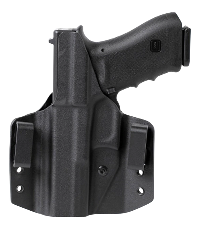 Uncle Mike's 54CCW65BGR CCW Holster OWB Black Boltaron Belt Slide Fits Springfield XDS Right Hand