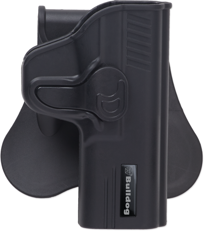 Bulldog RRSPXDS Rapid ReleaseOWB Black Polymer Paddle Fits Springfield XDS Right Hand