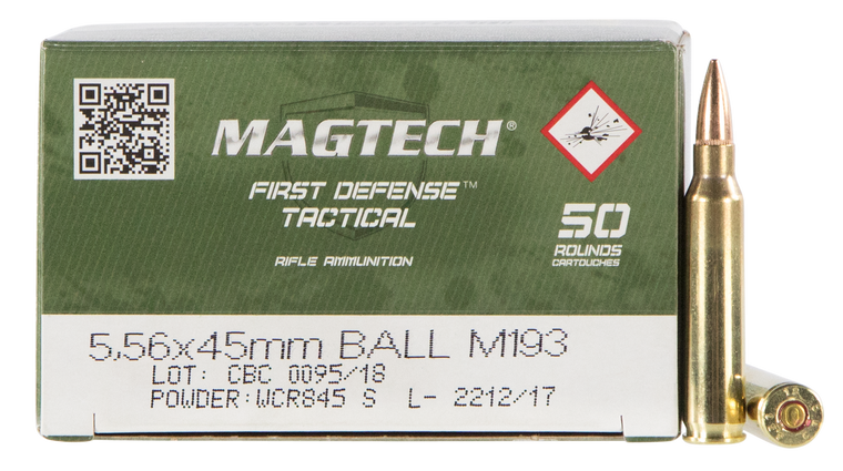 Magtech Ammunition 5.56x45mm NATO 55 Grain Full Metal Jacket
