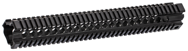 Midwest Industries Combat Rail T-Series Free Float Quad Rail Handguard AR-15 Aluminum Black