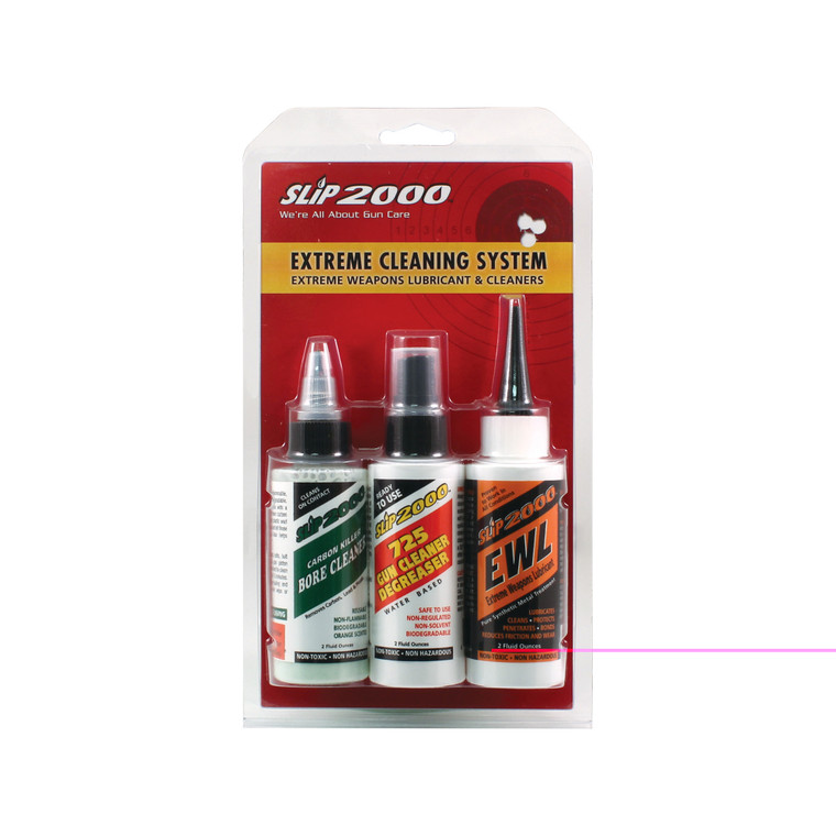 SLIP 2000 (SPS MARKETING) 60372 Extreme Cleaning System 2 oz Bottles Slip 60372 Extreme Cln System 2Oz