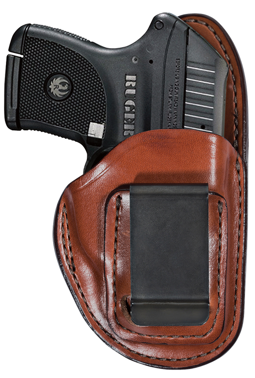 Bianchi 26082 100 ProfessionalIWB Size 13 Tan Leather Belt Clip Fits S&W M&P Shield 2.0/S&W M&P 1.0 Right Hand