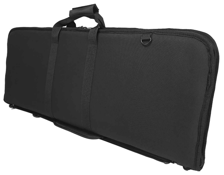 NcStar CVDRC2996B36 Deluxe Rifle Case Black 600D Polyester 36" L x 13.25" W x 2.75" D