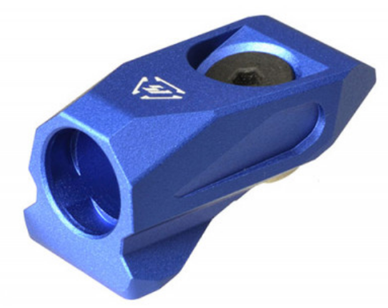 Strike Industries LINKAQDBLU Link Angled QD Mount Blue Aluminum